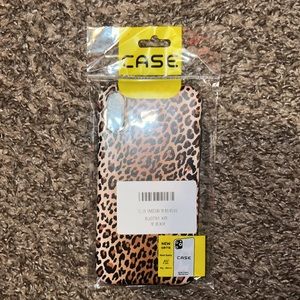 I phone xr cheetah print phone case